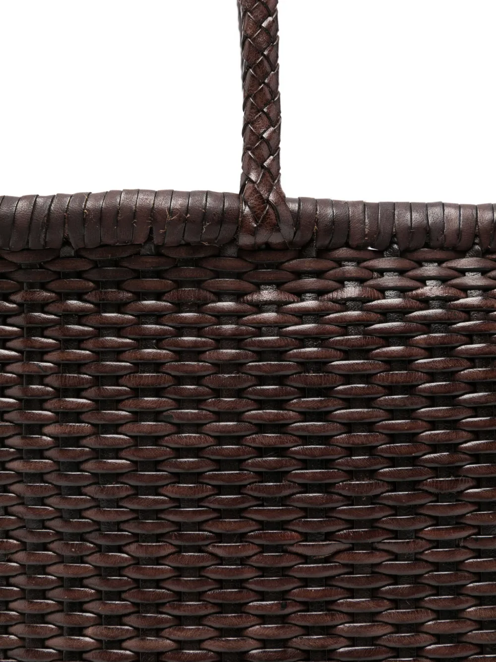 DRAGON DIFFUSION Big B Weave geweven shopper Bruin
