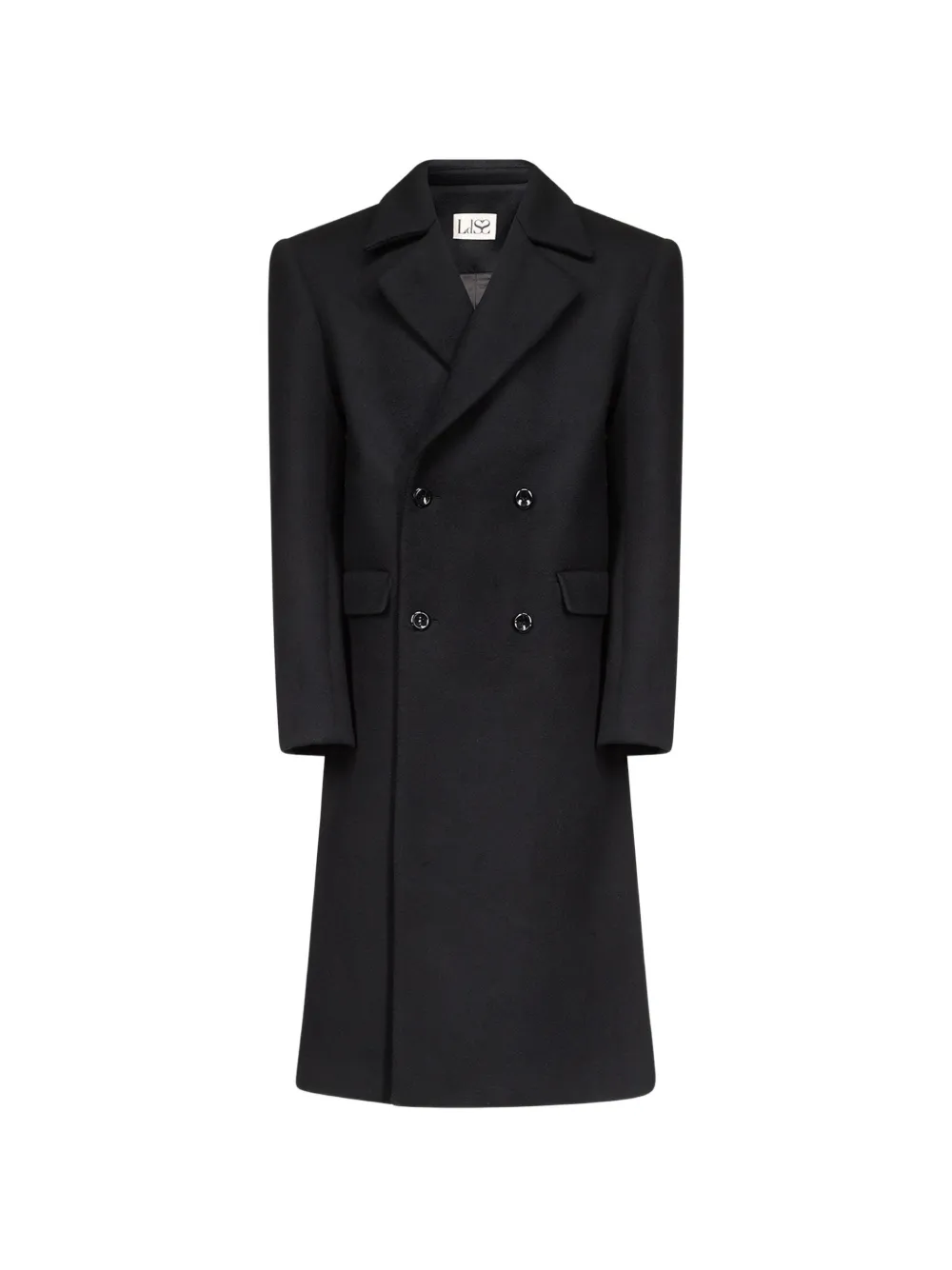 Ludovic de Saint Sernin double-breasted coat - Nero