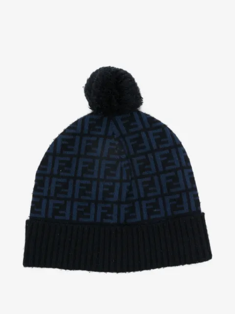 Fendi Pre-Owned gorro con logo 2000