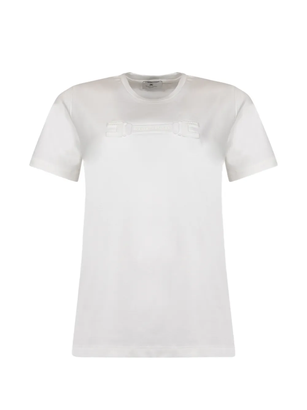 Elisabetta Franchi logo T-shirt - Bianco