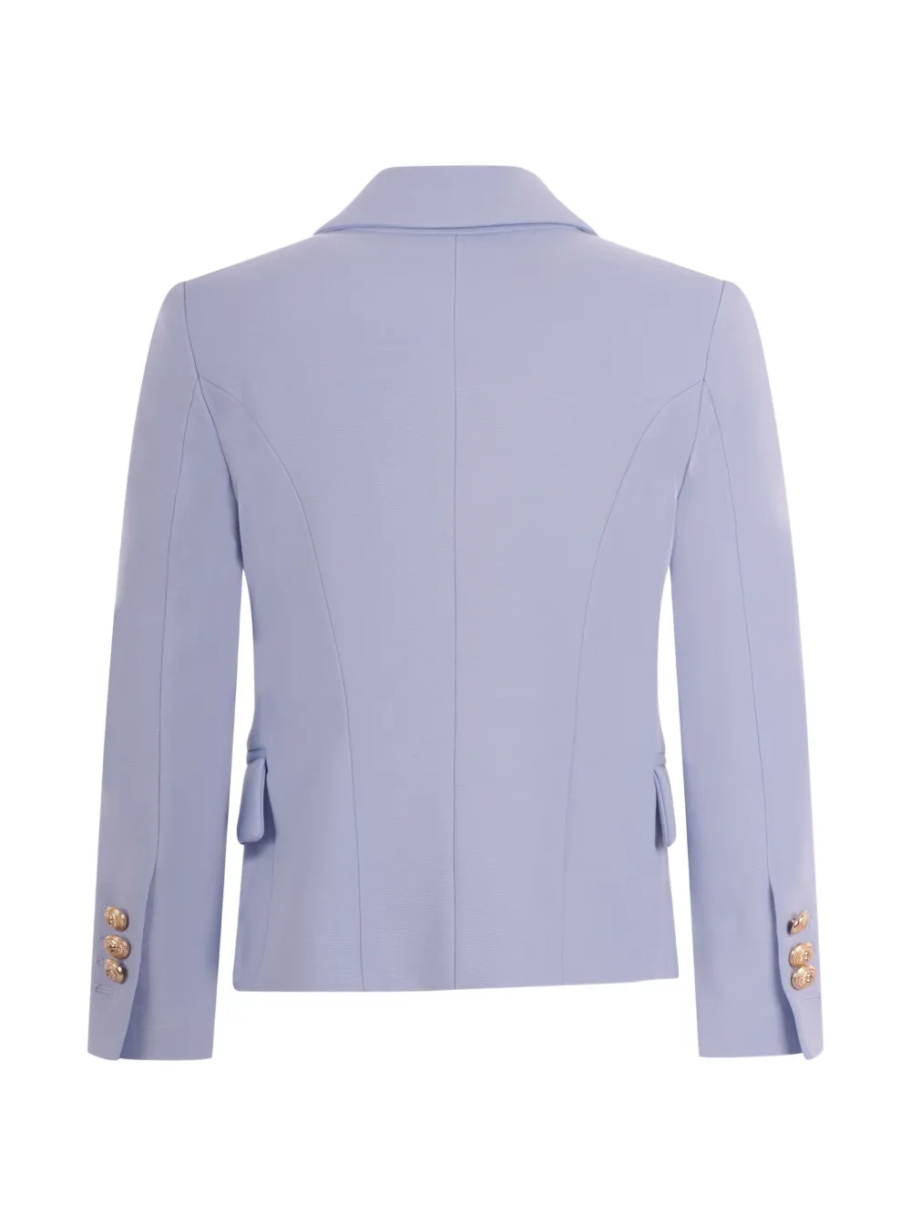 Balmain Kids Blazer met dubbele rij knopen Blauw