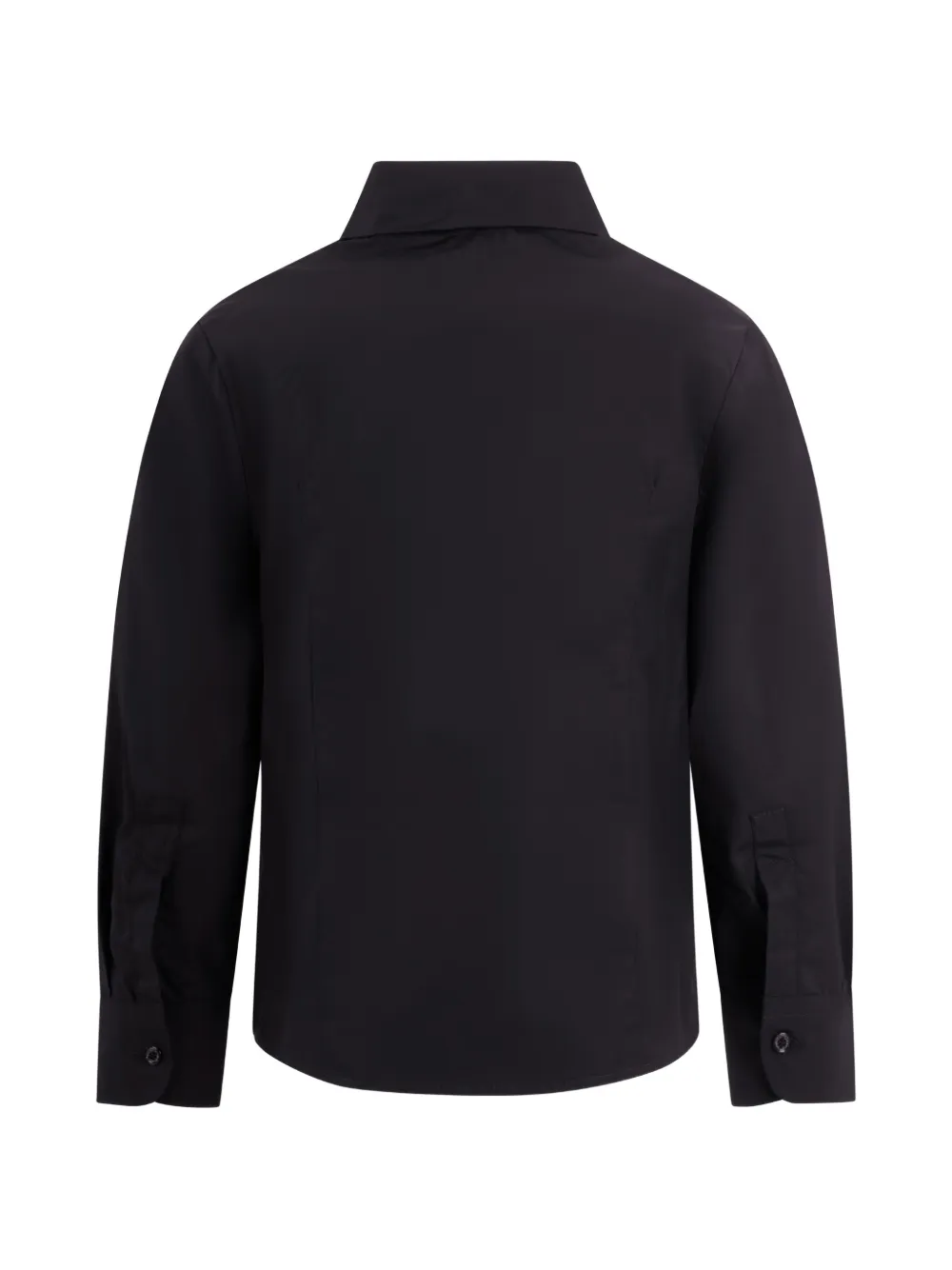 Balmain Kids Shirt met lange mouwen Zwart