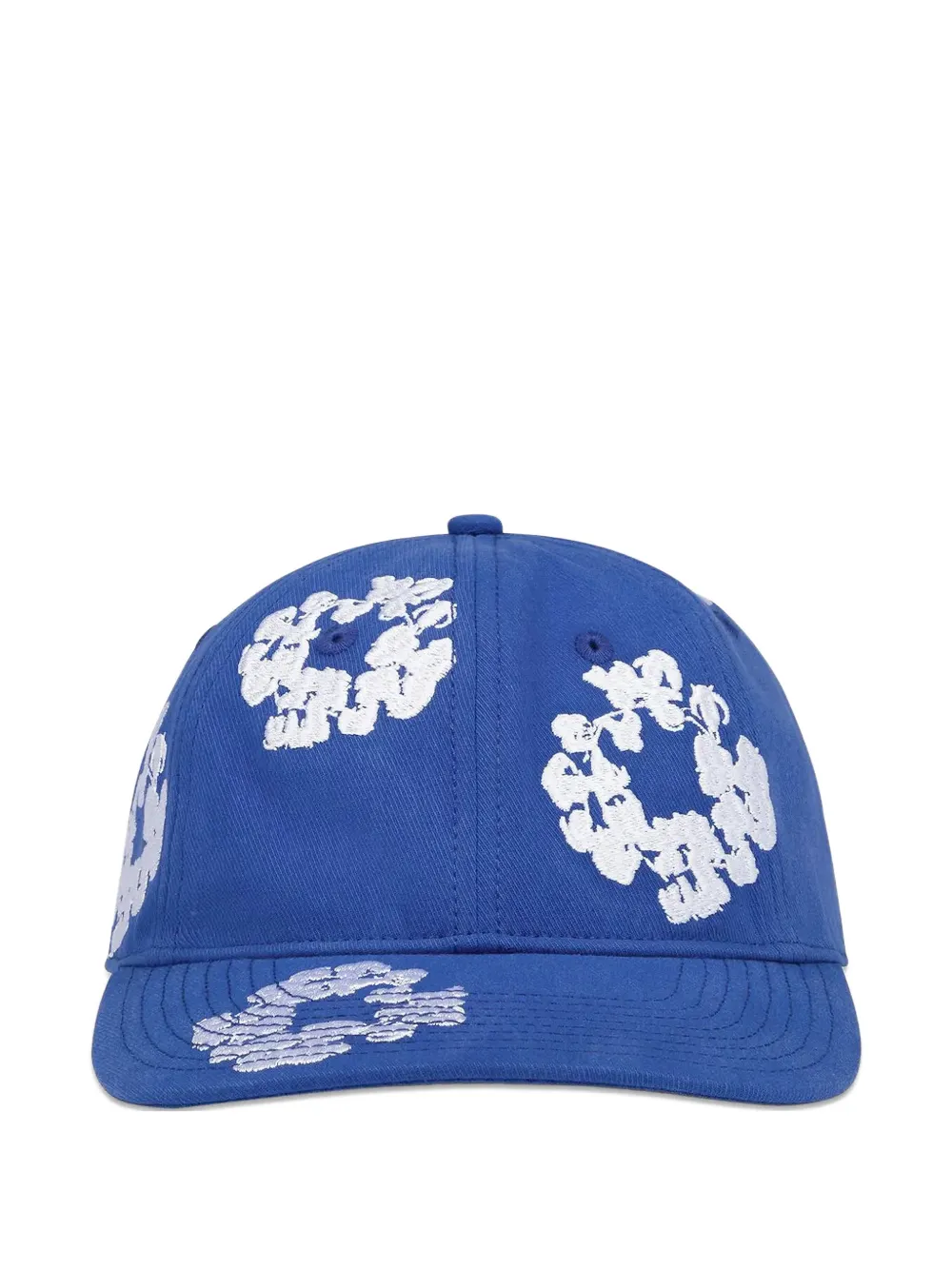 Denim Tears Cotton Wreath baseball cap - Blu