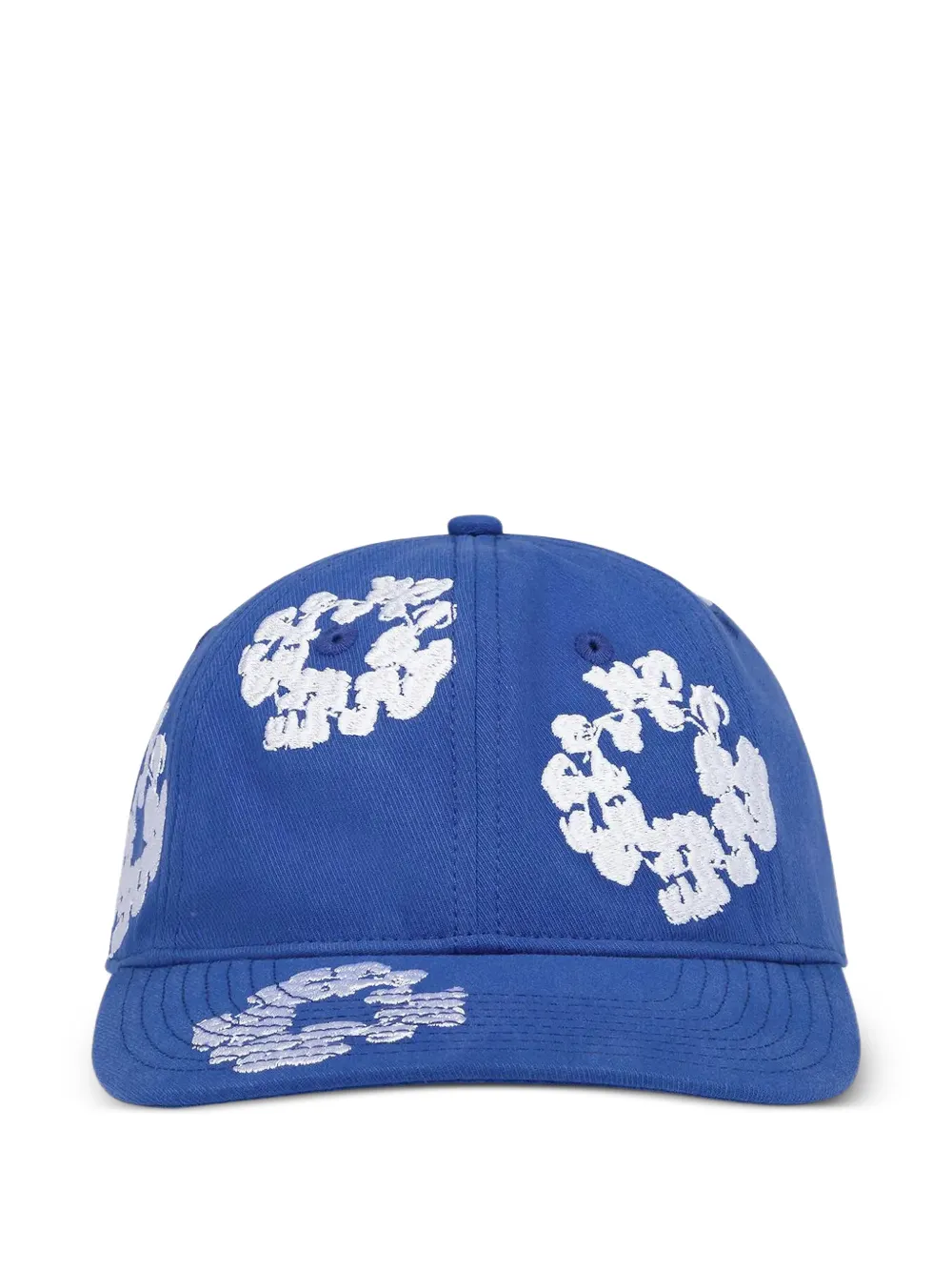 Denim Tears Cotton Wreath baseball cap - Blu