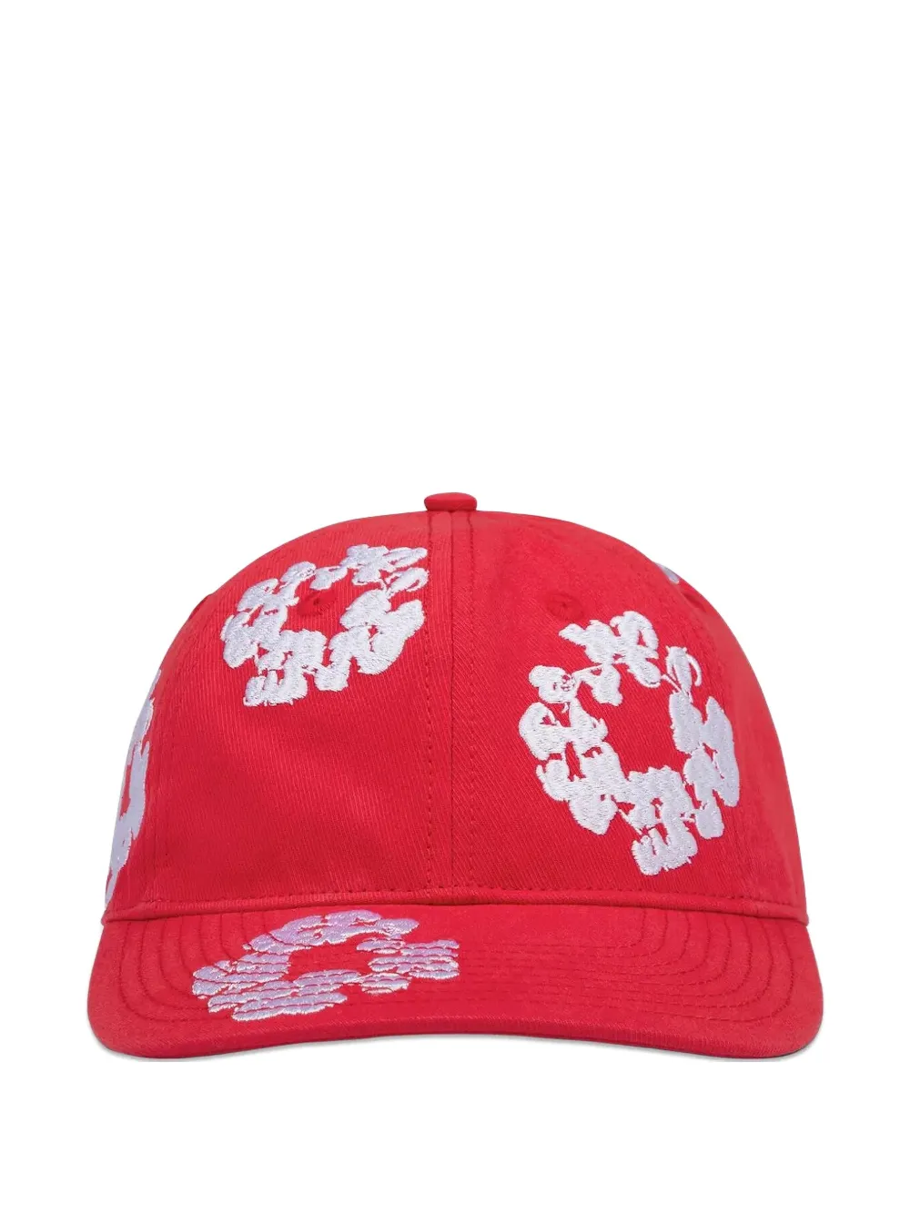 Denim Tears Wreath cap - Rosso