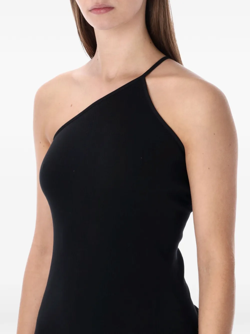 Rick Owens Asymmetrische top Zwart