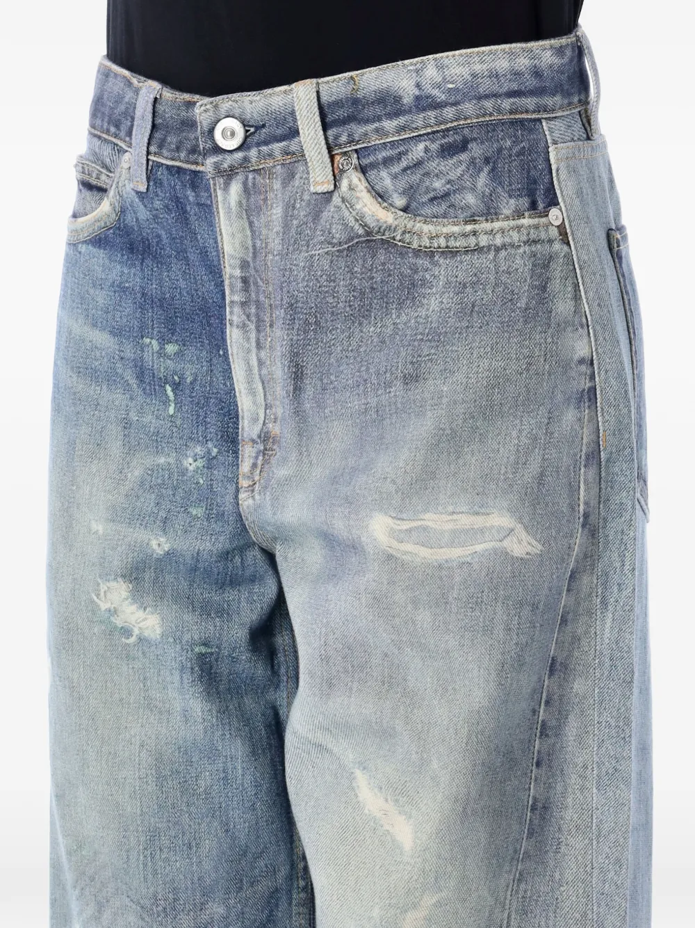  Our Legacy Distressed-effect Jeans - Blue 