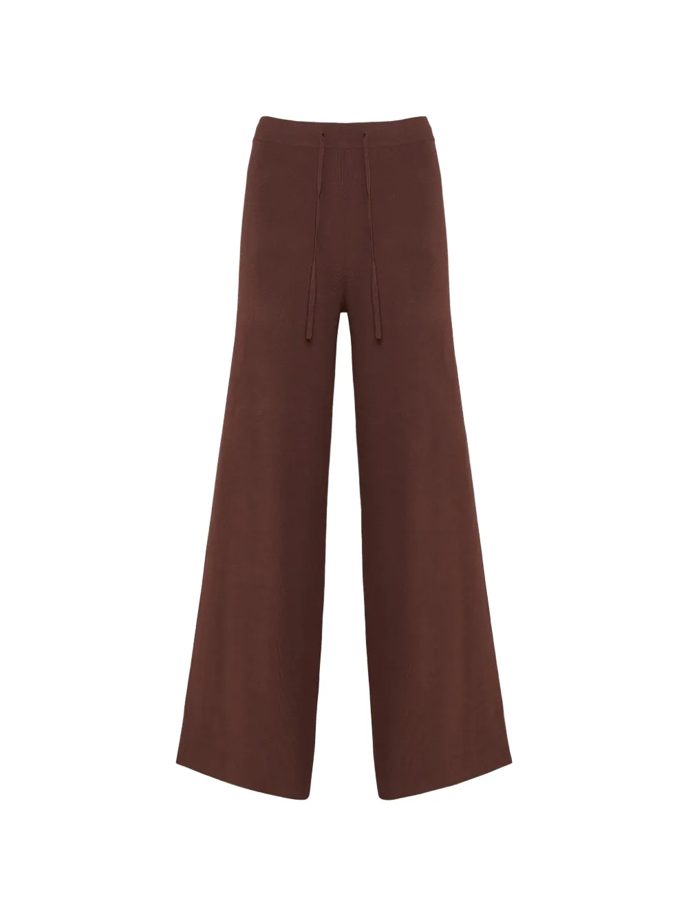 Yves Salomon knit wide-leg trousers - Braun