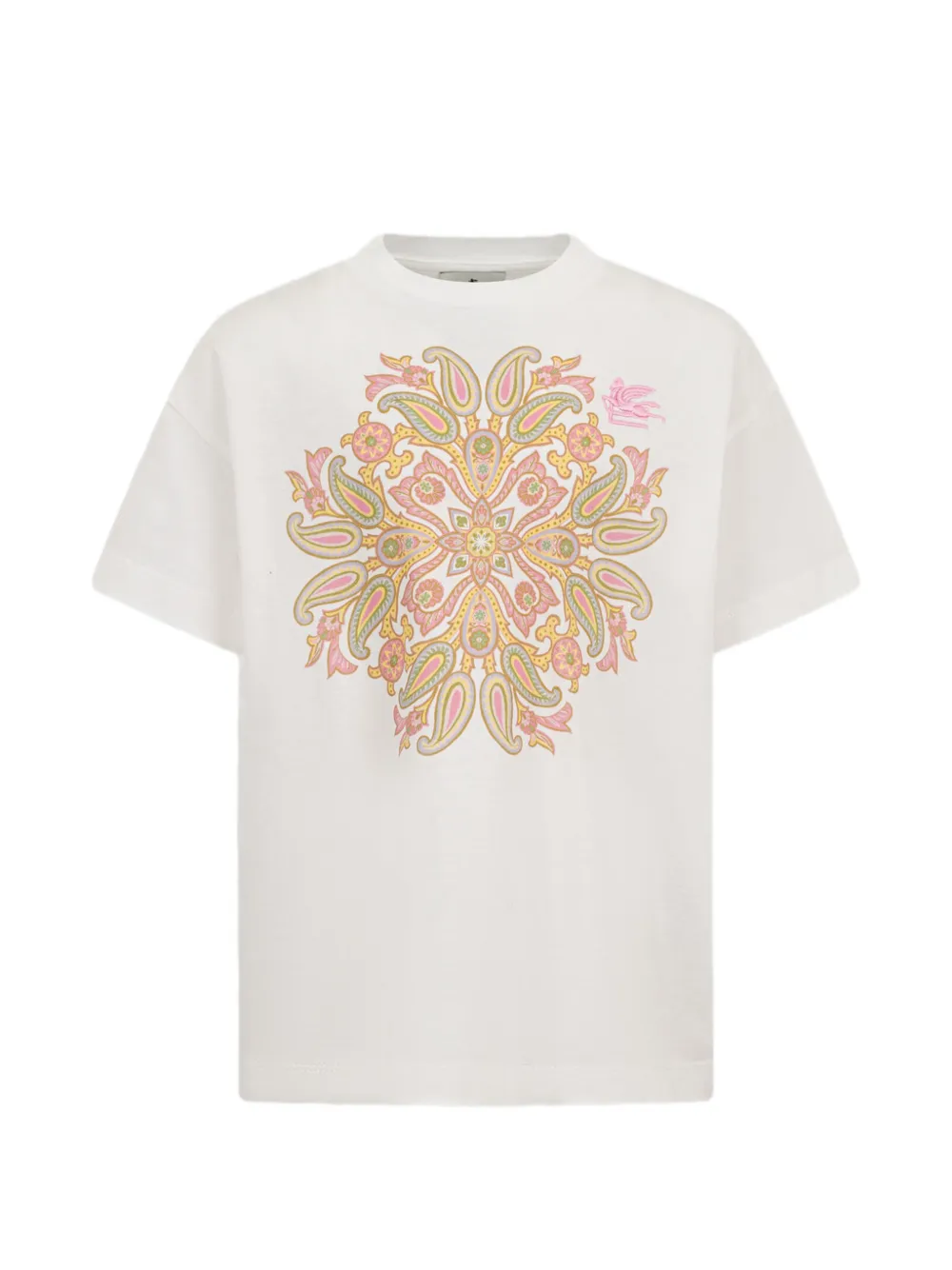 ETRO KIDS T-shirt con stampa paisley - Bianco