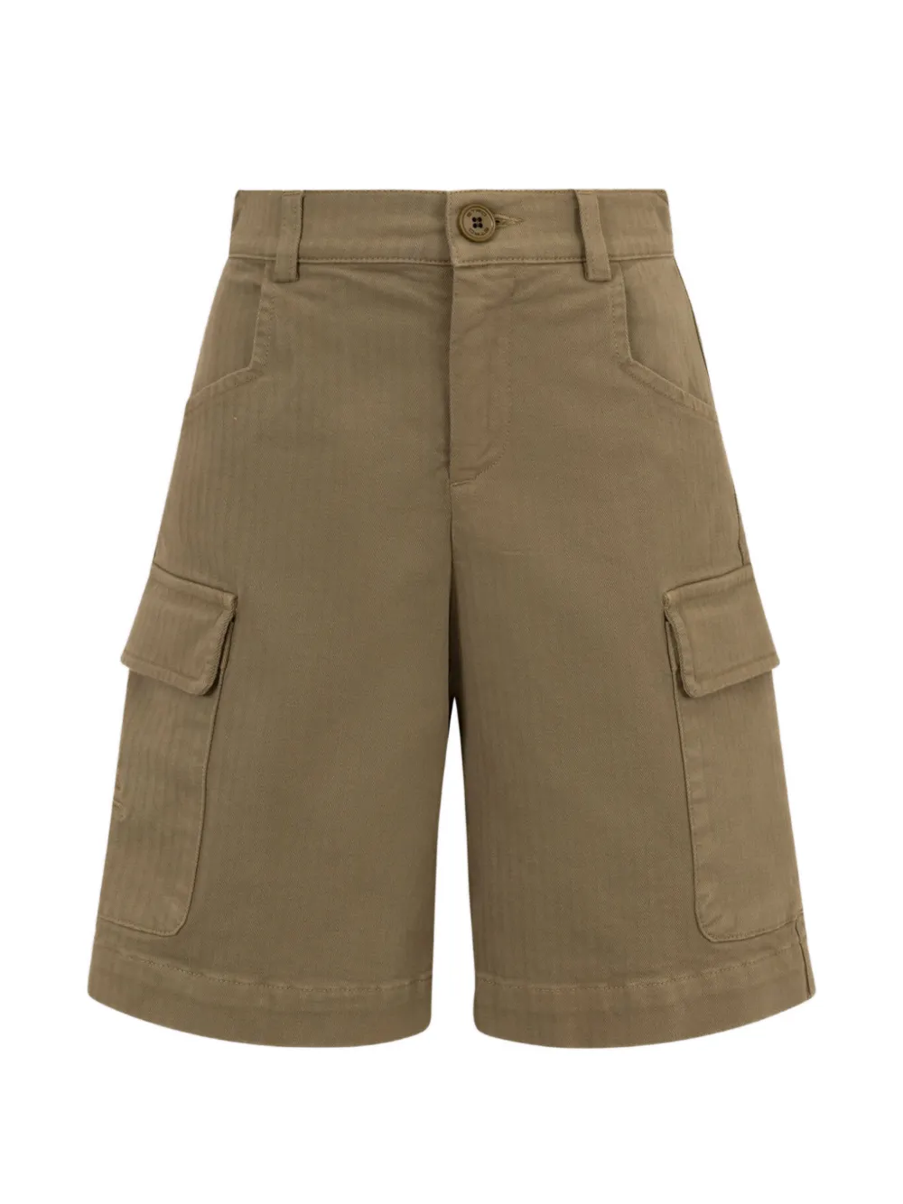 ETRO KIDS Shorts con applicazione logo - Verde