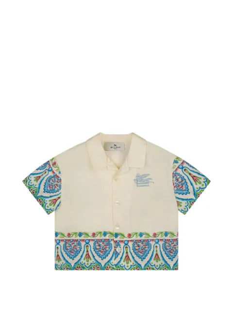 ETRO KIDS floral-print shirt