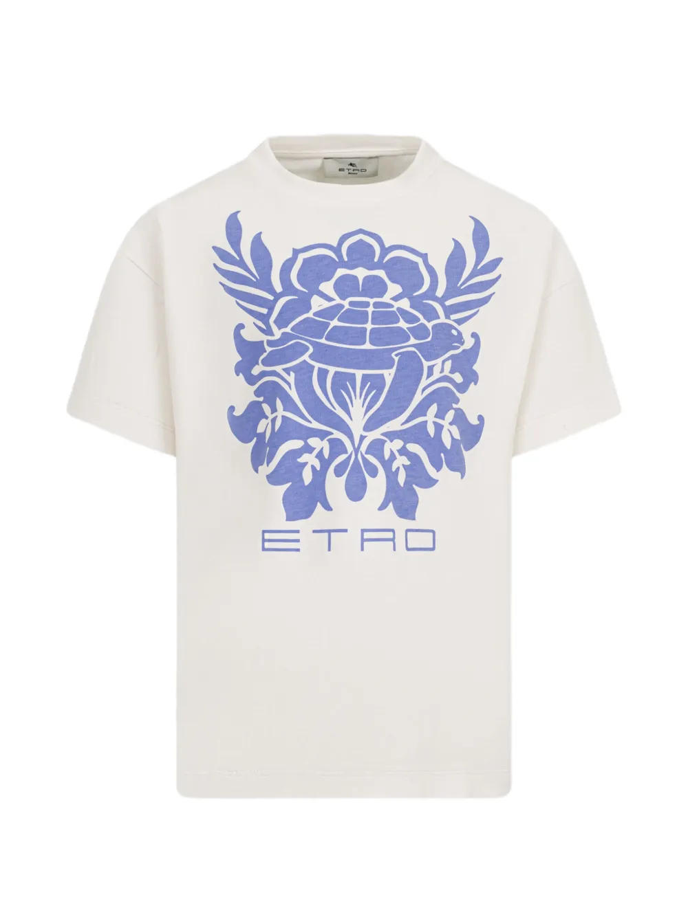 ETRO KIDS T-shirt con stampa - Toni neutri