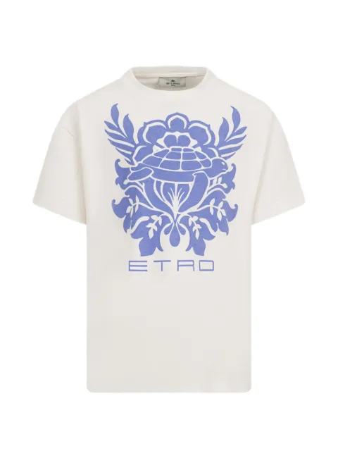 ETRO KIDS print-detail T-shirt