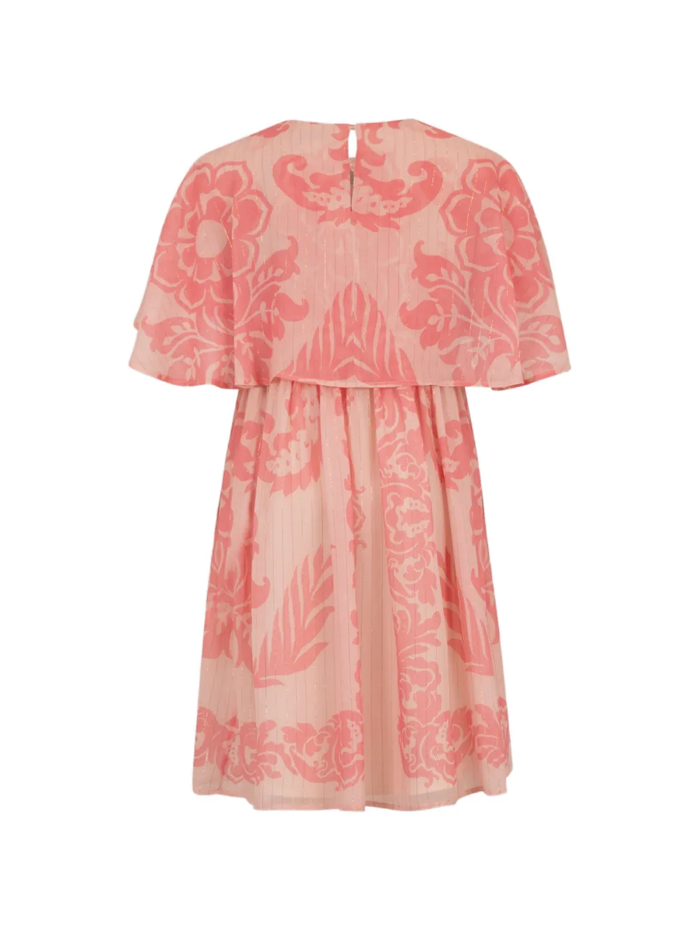 Floral-Print Placed Dress