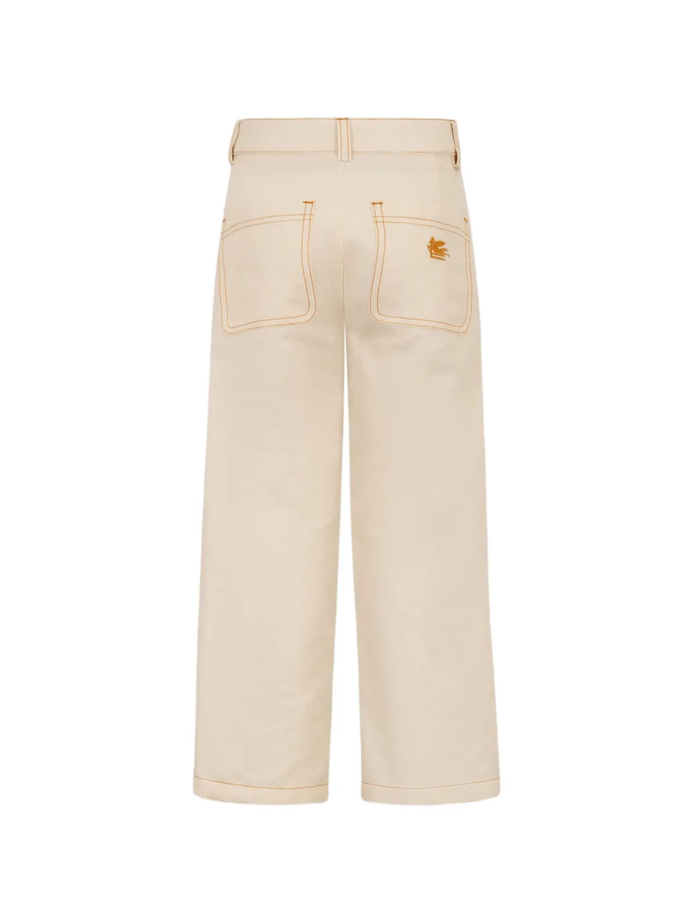  Etro Kids Jacquard Floral Paisley-pattern Trousers - Neutrals 