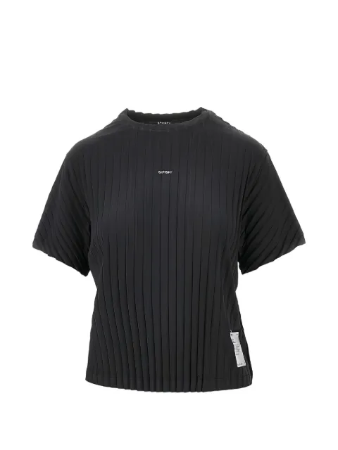 Satisfy pleated-effect T-shirt