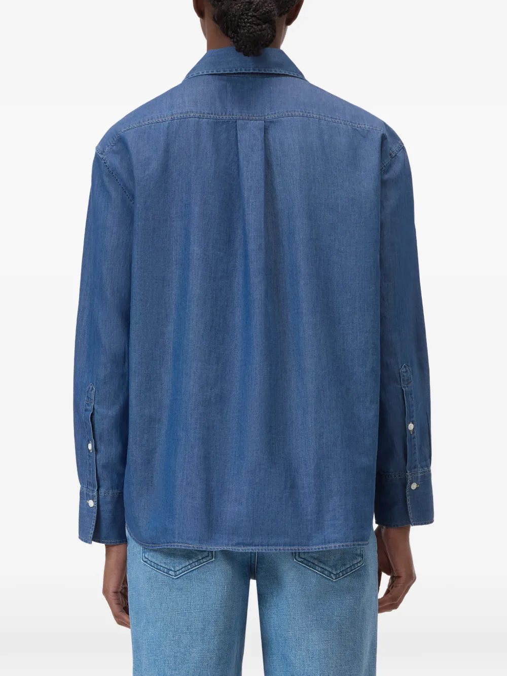 Closed Asymmetrisch blouse Blauw