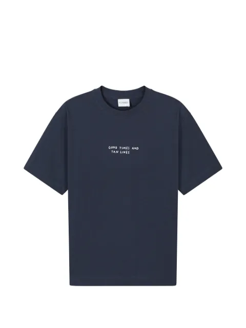 Closed slogan-print T-shirt