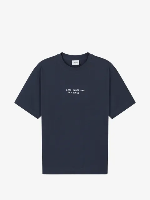 Closed slogan-print T-shirt