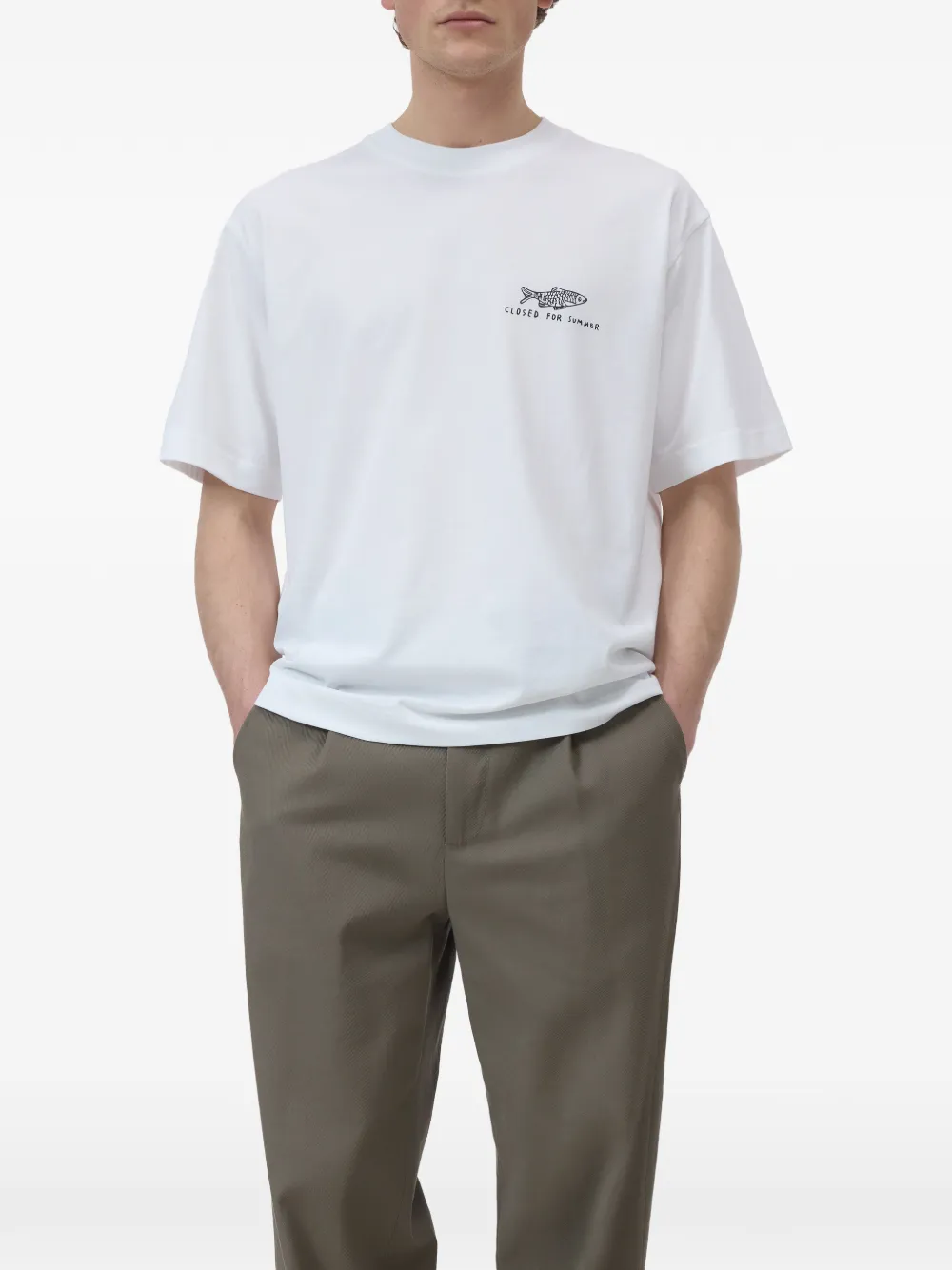 Closed Printed T-shirt - White 