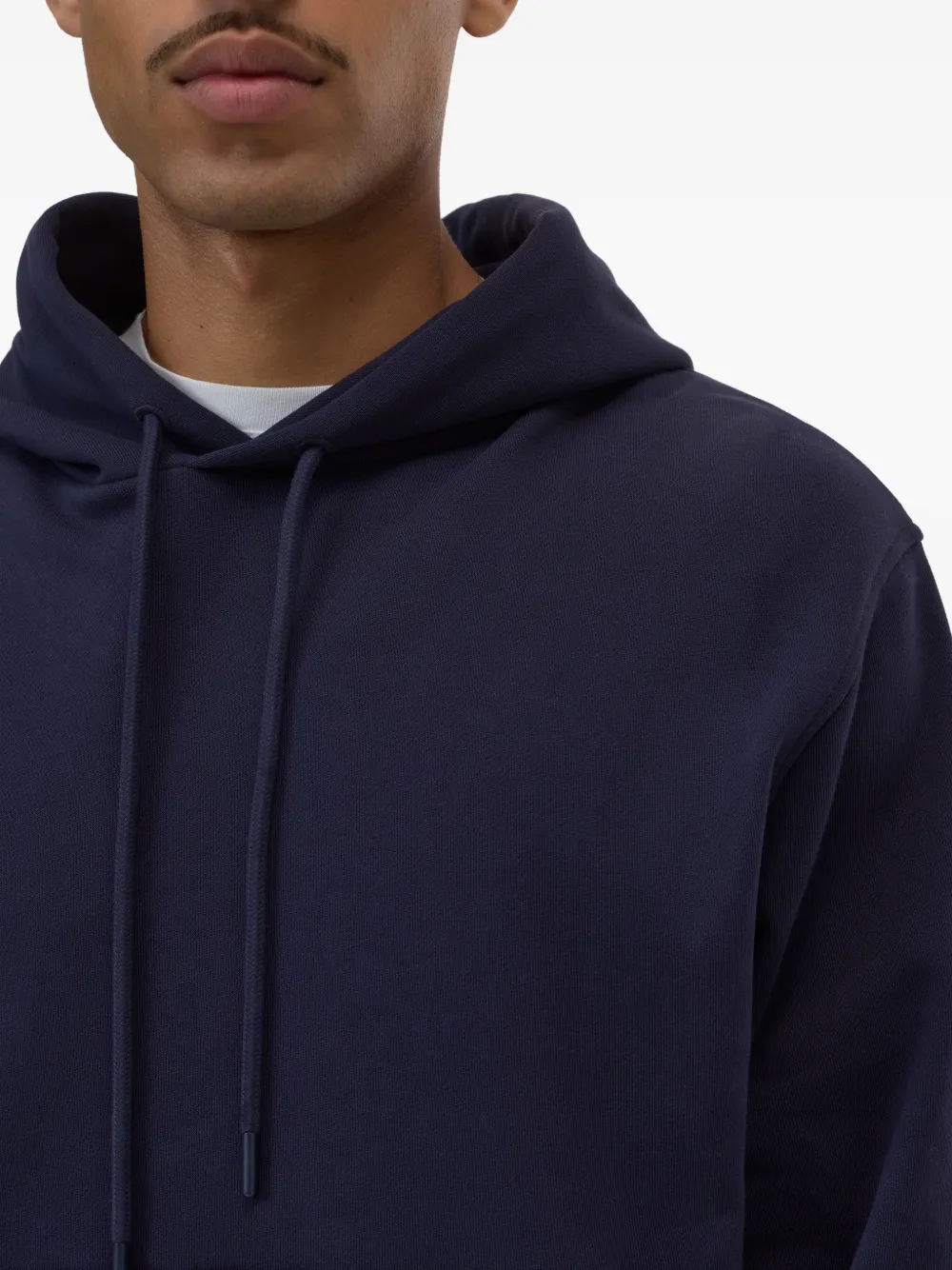 Closed Hoodie met logoprint Blauw