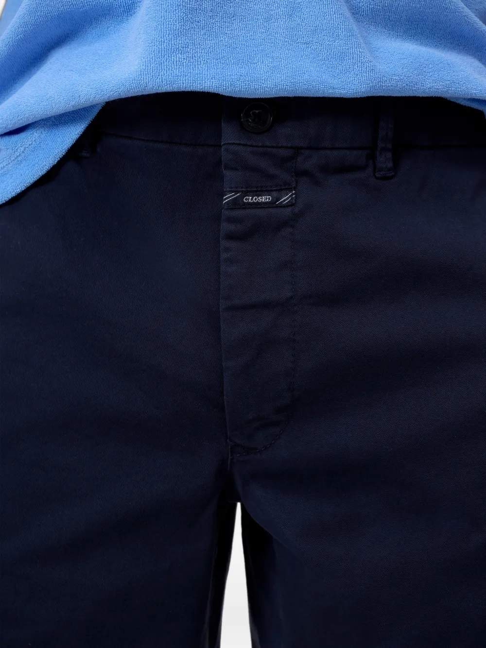 Closed Chino shorts Blauw