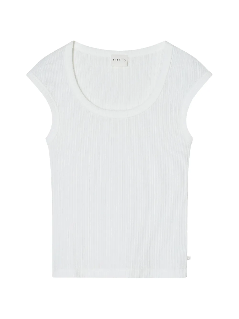 Closed Top a coste - Bianco