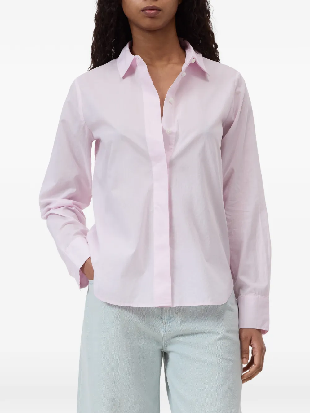 Closed Klassiek blouse Roze