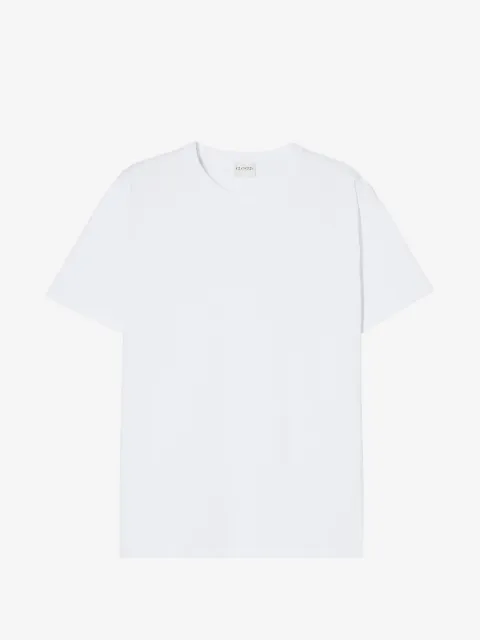 Closed short-sleeved T-shirt