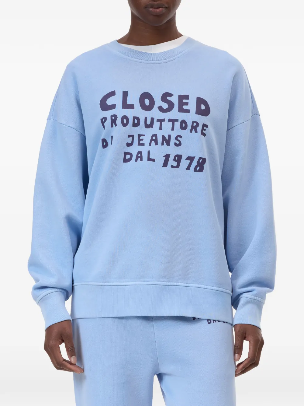  Closed Relaxed Crewneck - Blue 