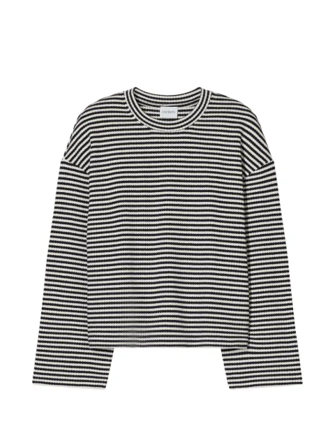 Closed striped longsleeve