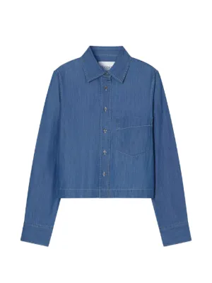 Róhe Chemise à Manches Longues | Bleu | MA