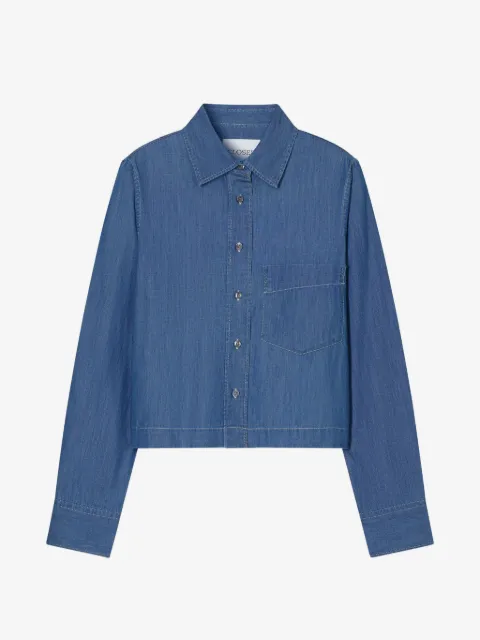 Closed cropped classic shirt