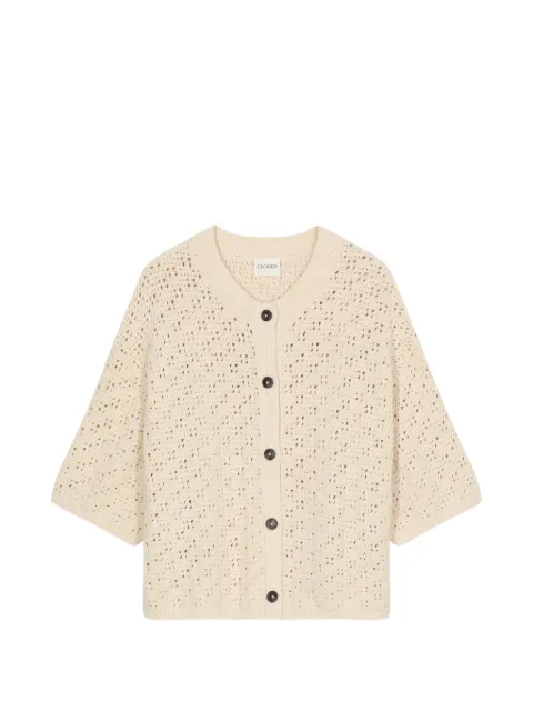 Closed crew-neck cardigan