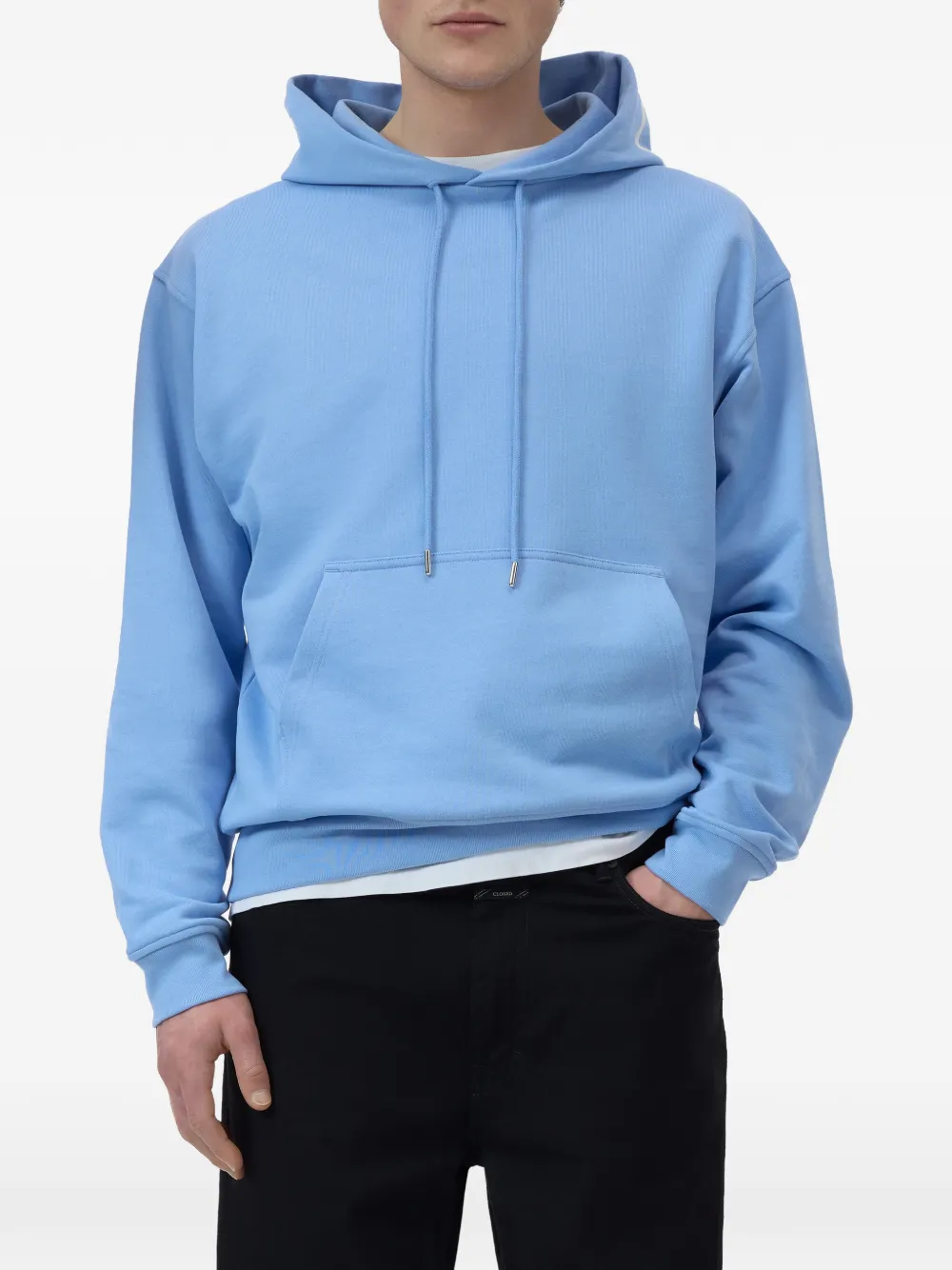  Closed Sudadera Con Capucha Y Logo - Azul 