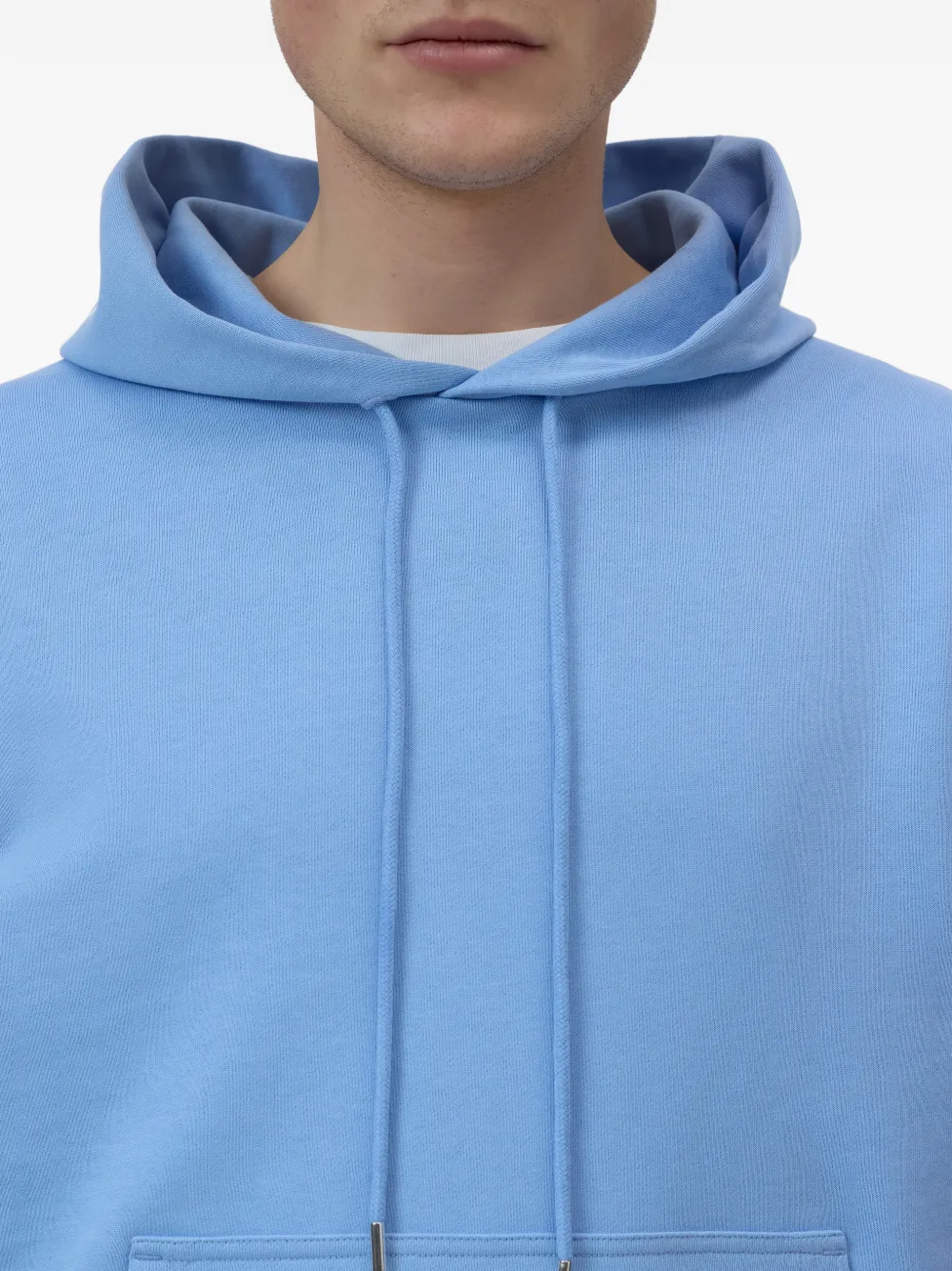 Closed Hoodie met logoprint Blauw