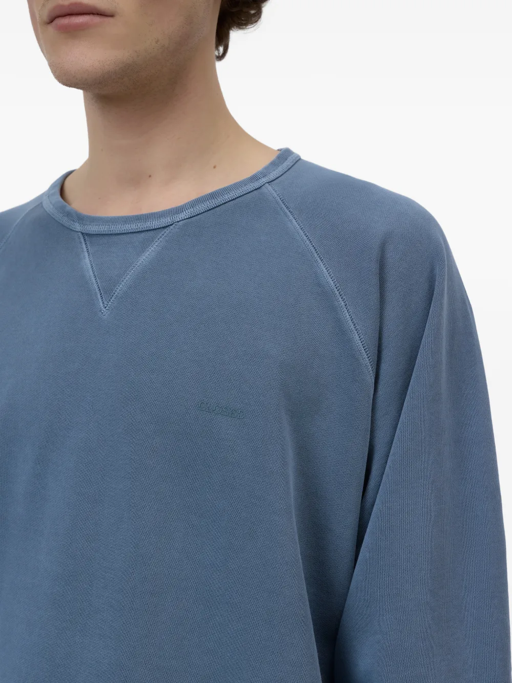 Closed Raglan sweater Blauw