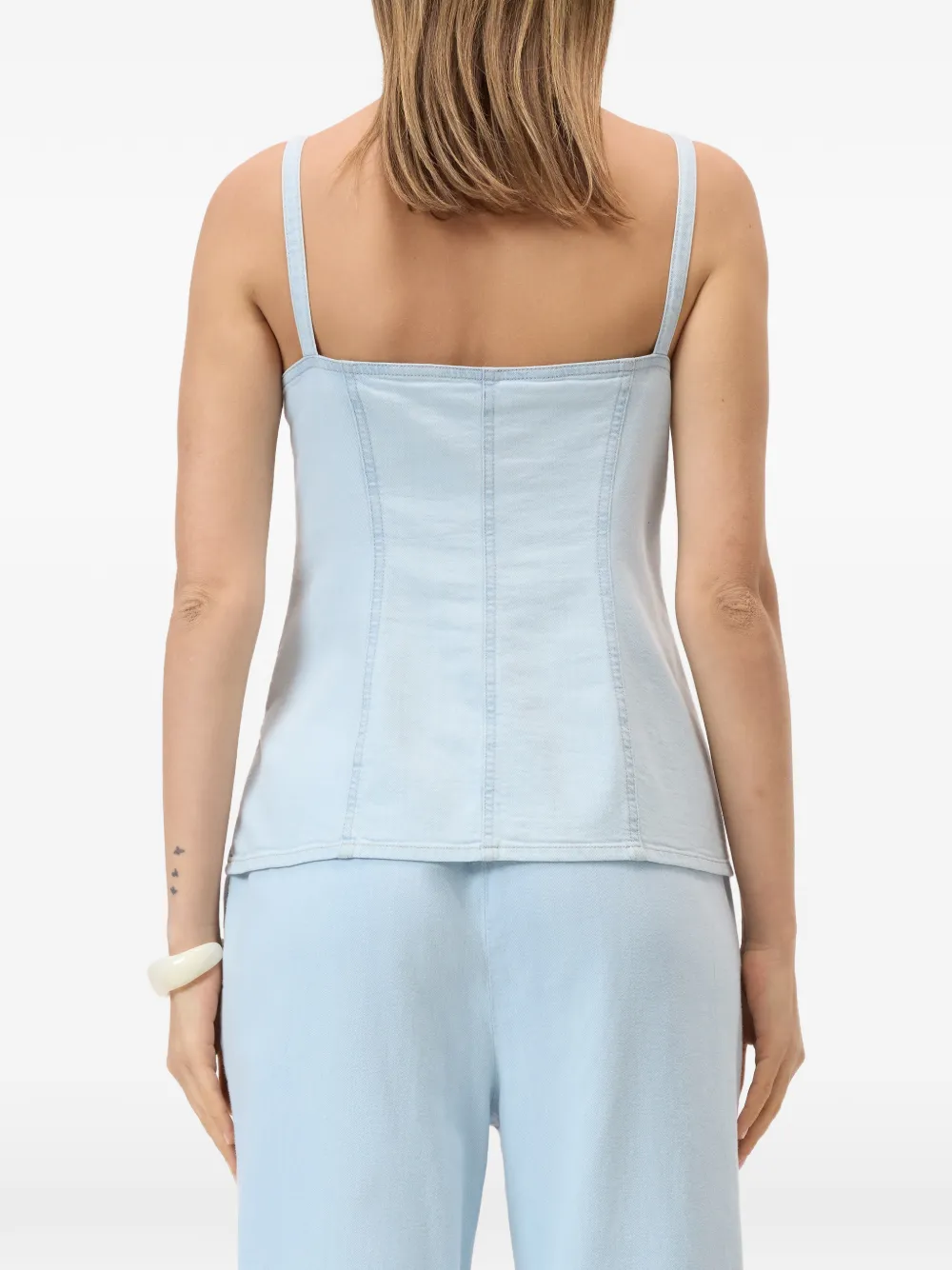 Closed Top met bandje Blauw
