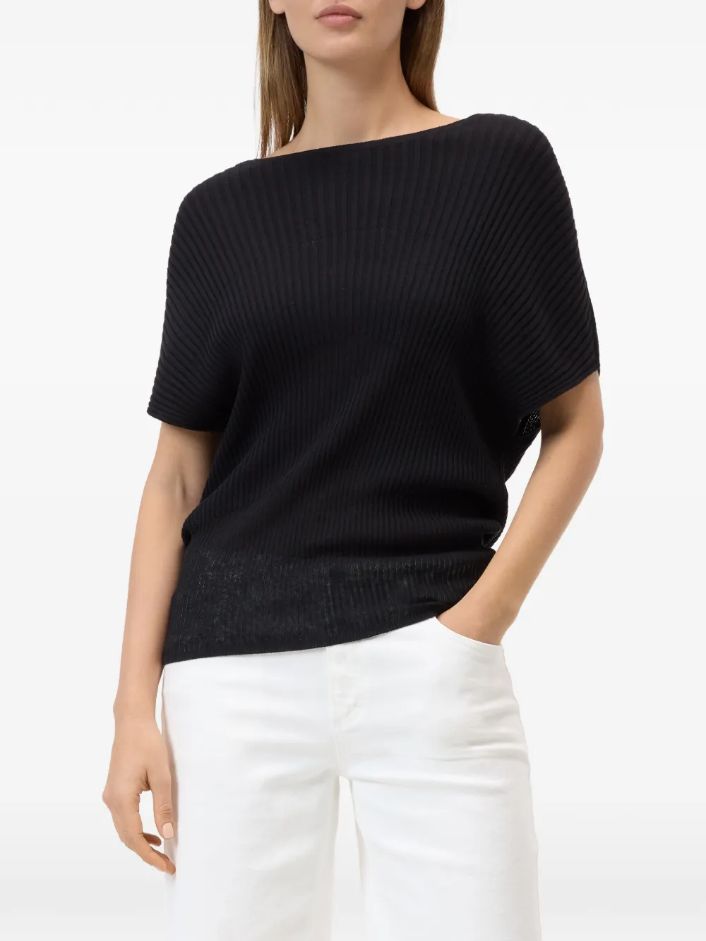  Closed Crew-neck Batwing Sweater - Black 
