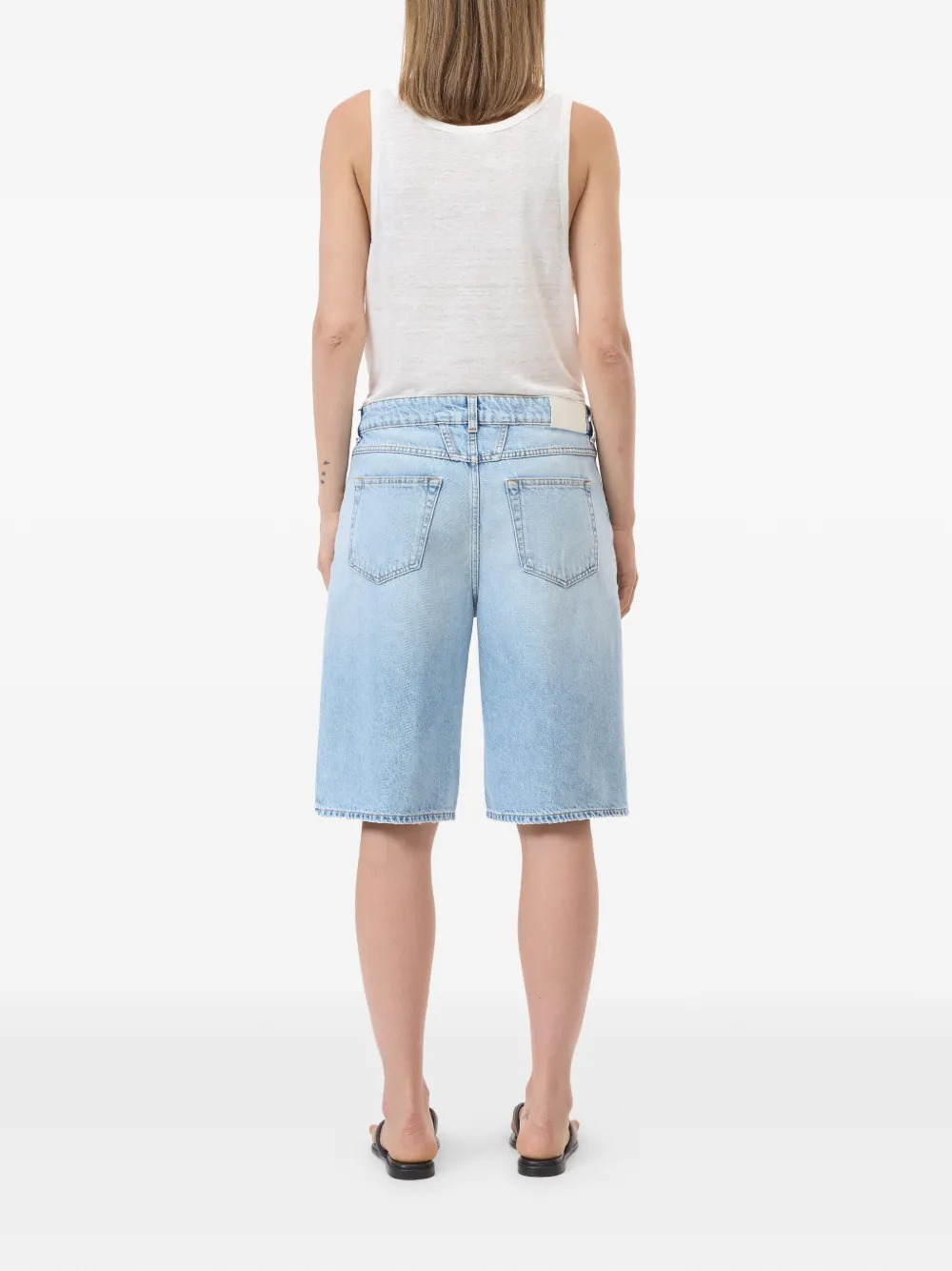  Closed Jenica Patch-pocket Denim Shorts - Blue 