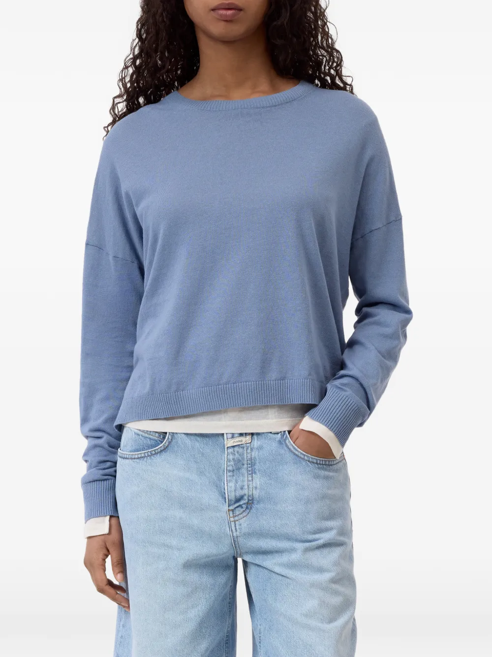  Closed Crew-neck Sweatshirt - Blue 