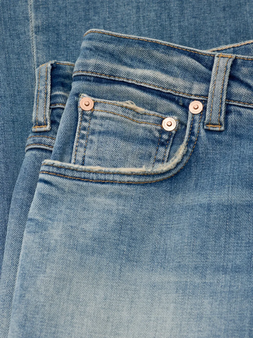 Closed Jovanna jeans met gerafelde zoom Blauw