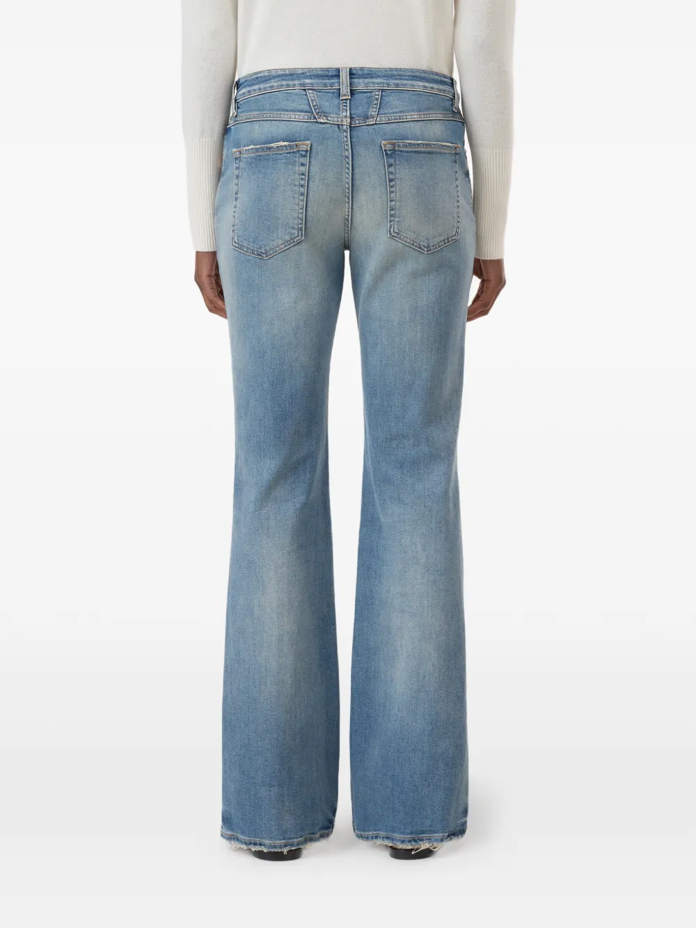 Closed Jovanna jeans met gerafelde zoom Blauw