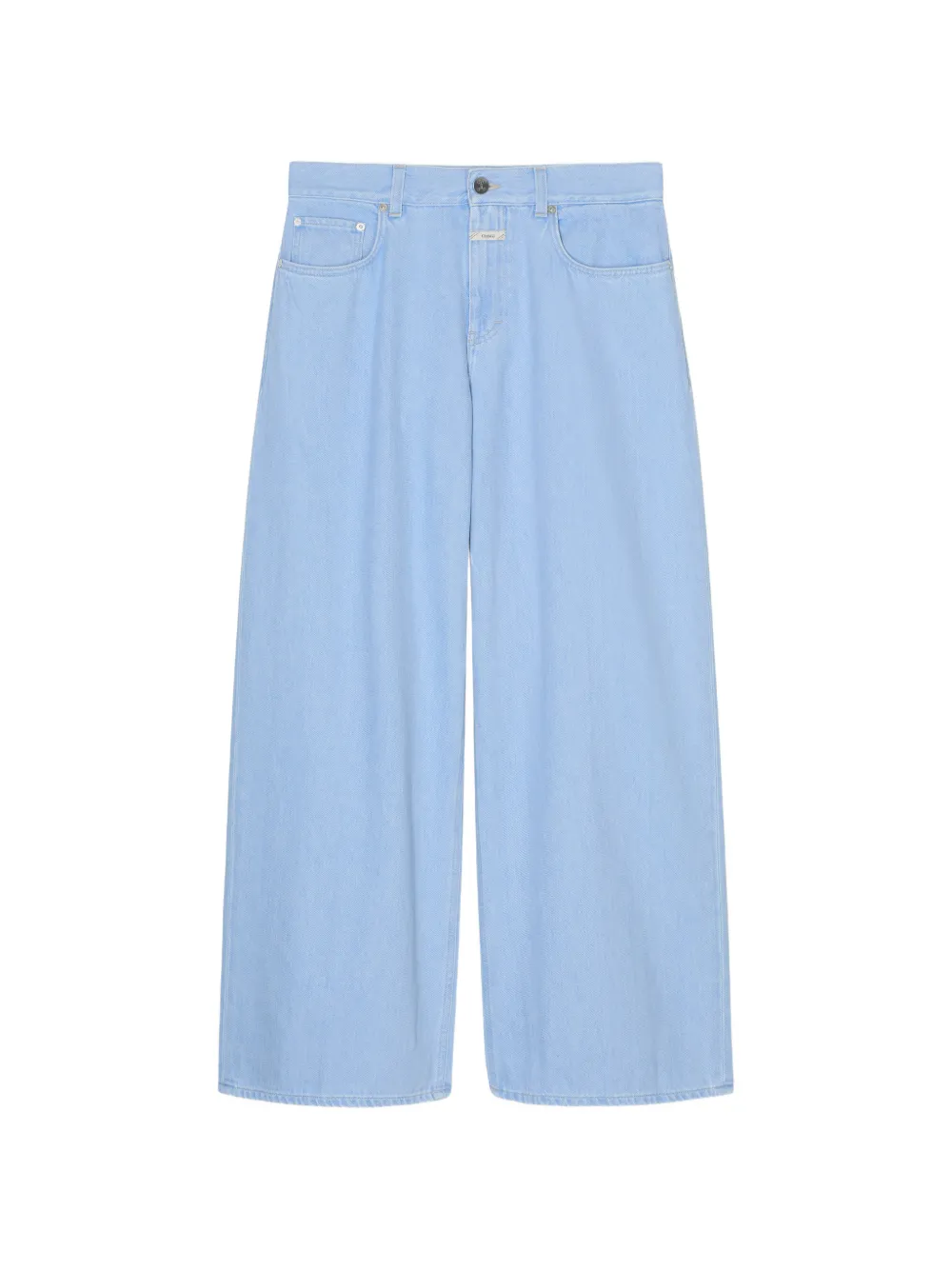 Closed Jeans Jayla a gamba ampia - Blu