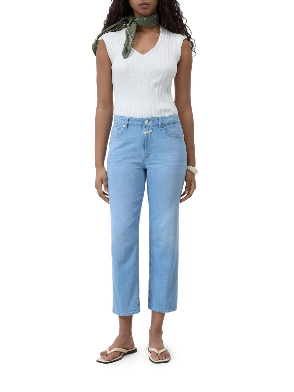 Closed Cropped jeans Blauw