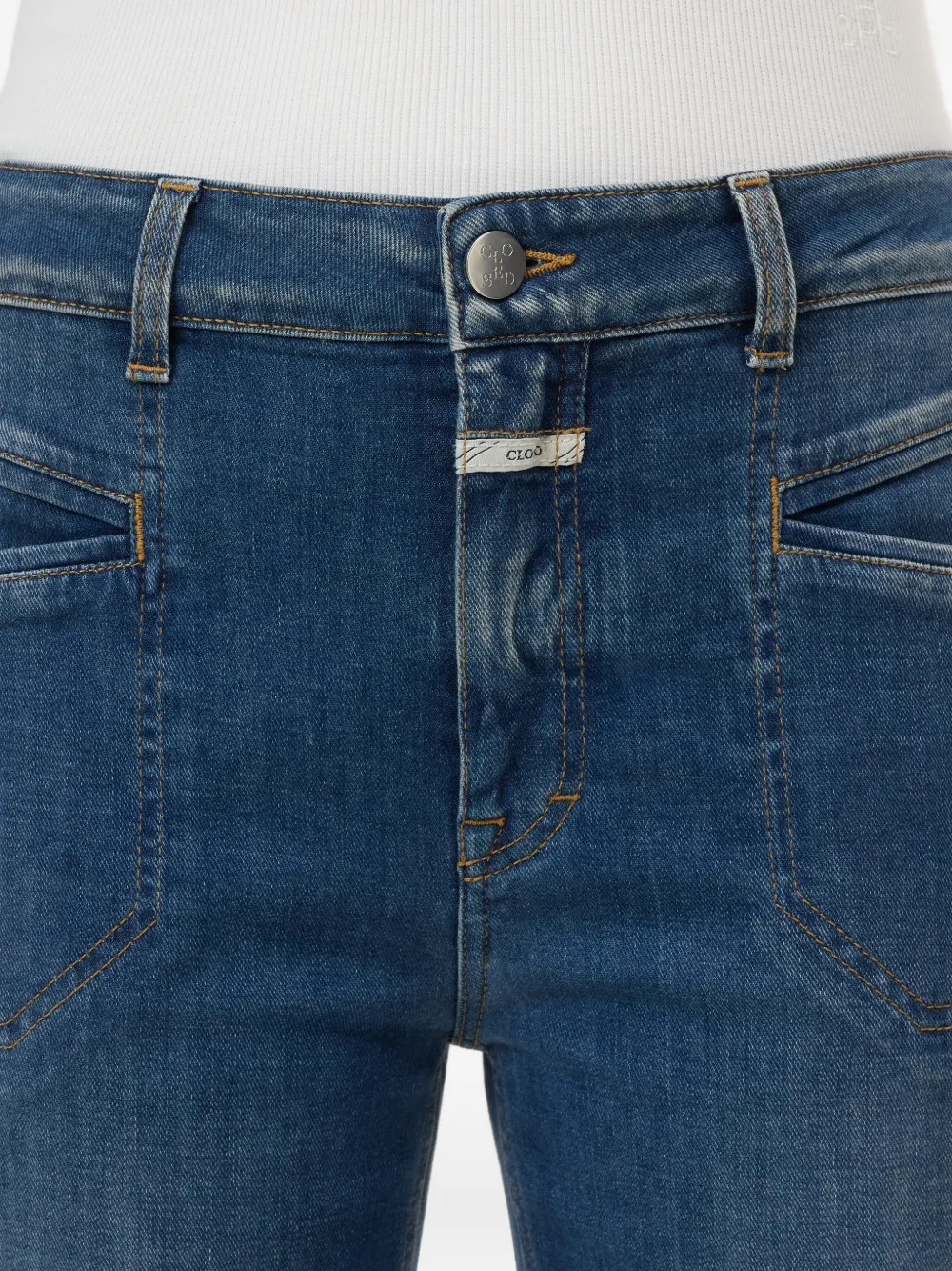 Closed Mira-X broek met zak Blauw