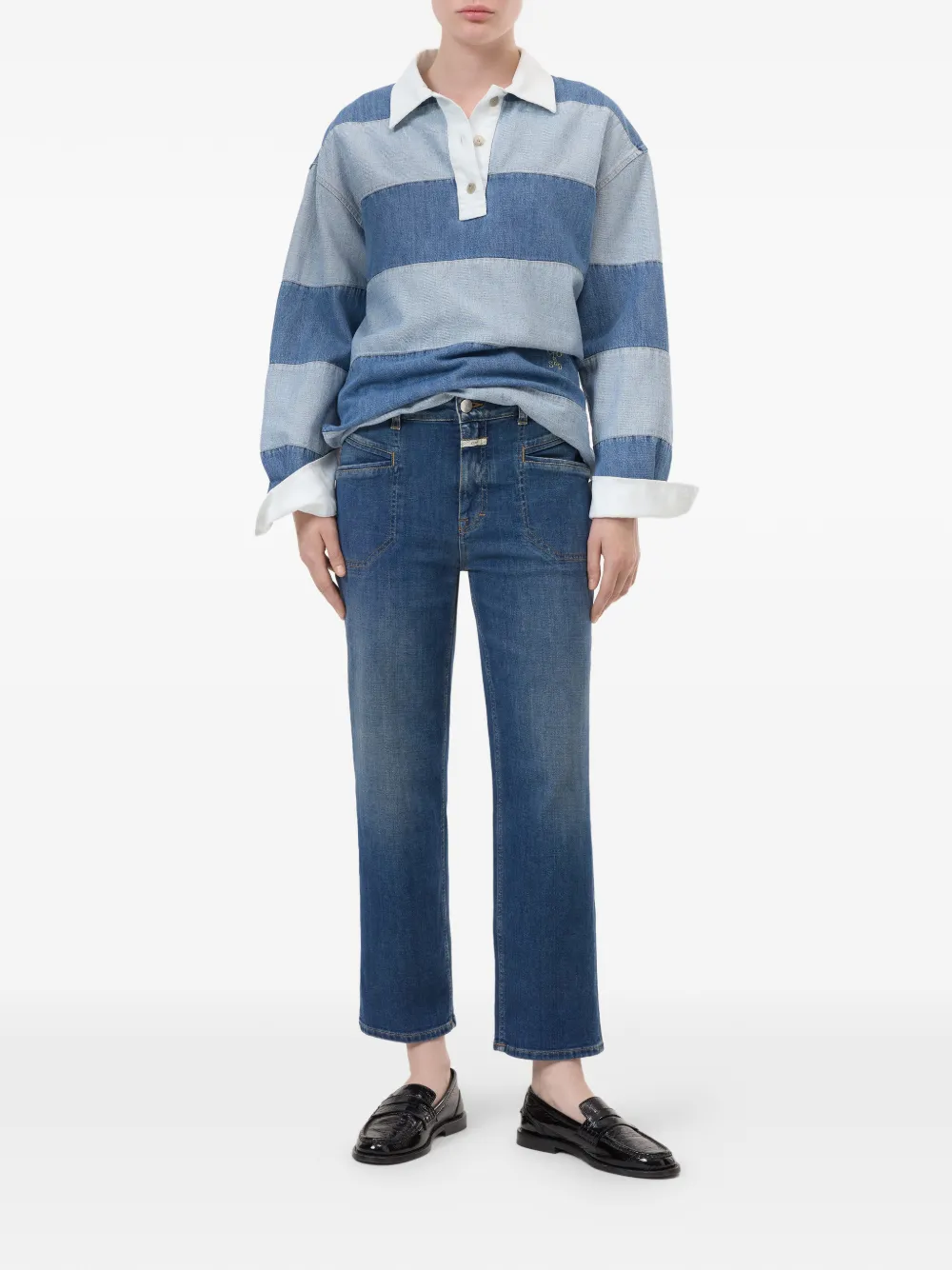 Closed Mira-X pocket trousers - Blauw