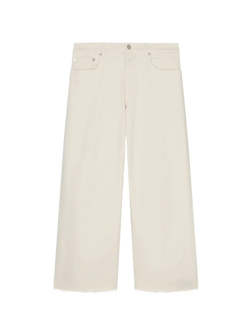 Closed Jeans Jayla con frange - Toni neutri