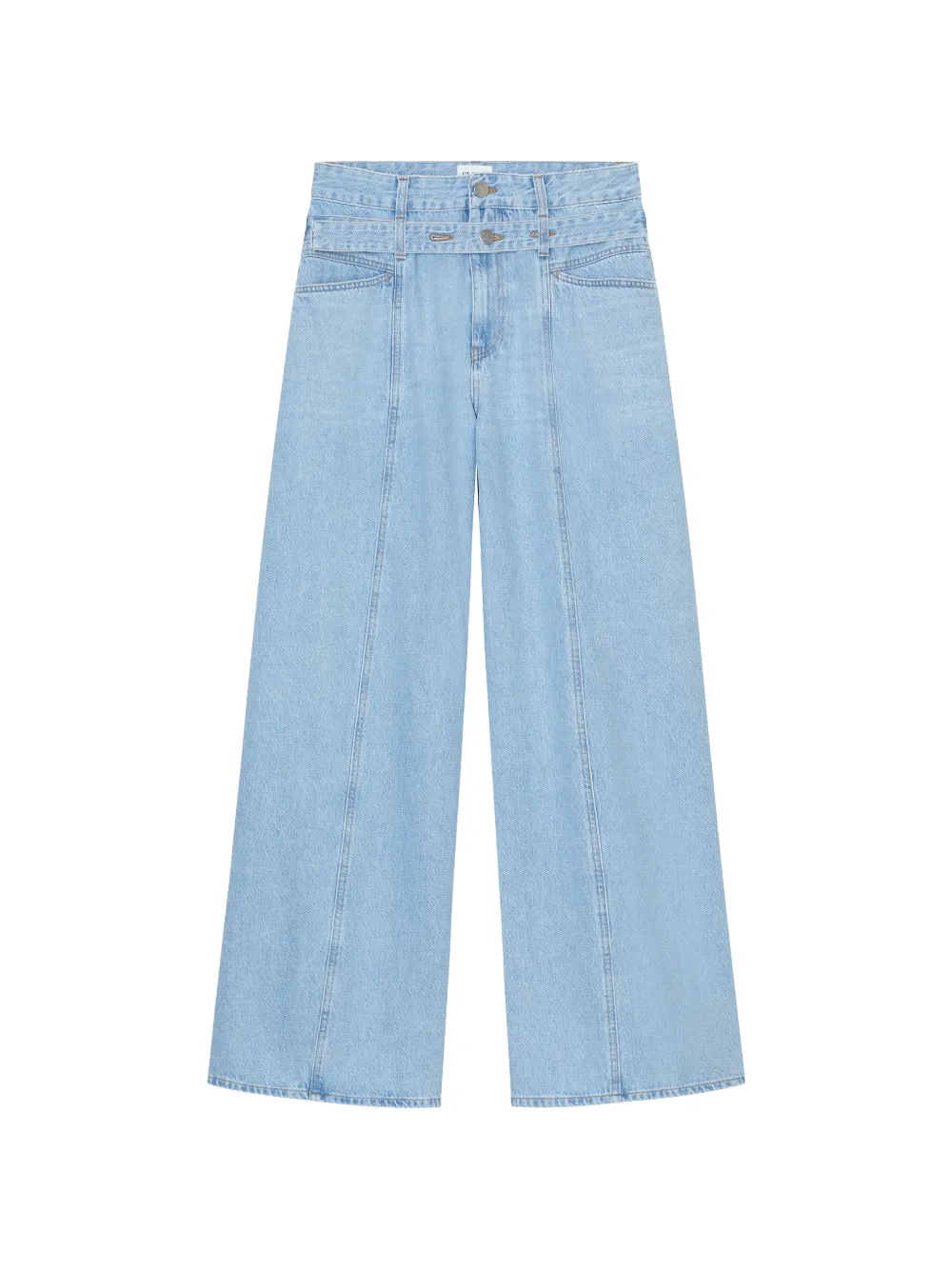 Closed Jeans Zoya-X con cintura - Blu