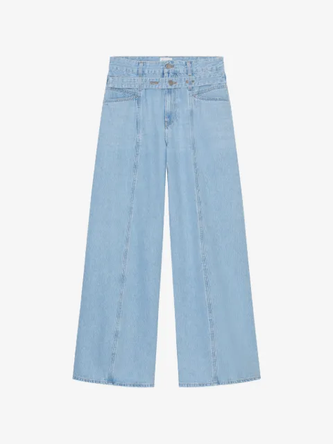 Closed Zoya-X belted jeans